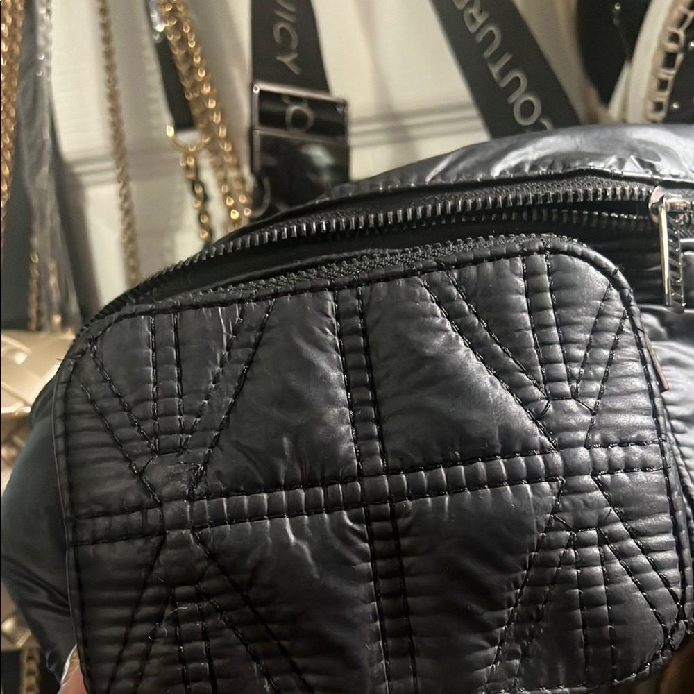 Juicy Couture Black Quilted Women's Bag